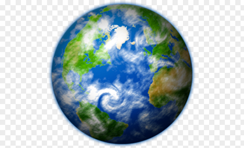 Computer Earth PNG