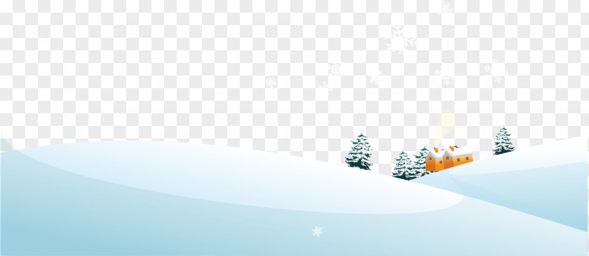 Creative Winter Snow Aoxue Brand Wallpaper PNG