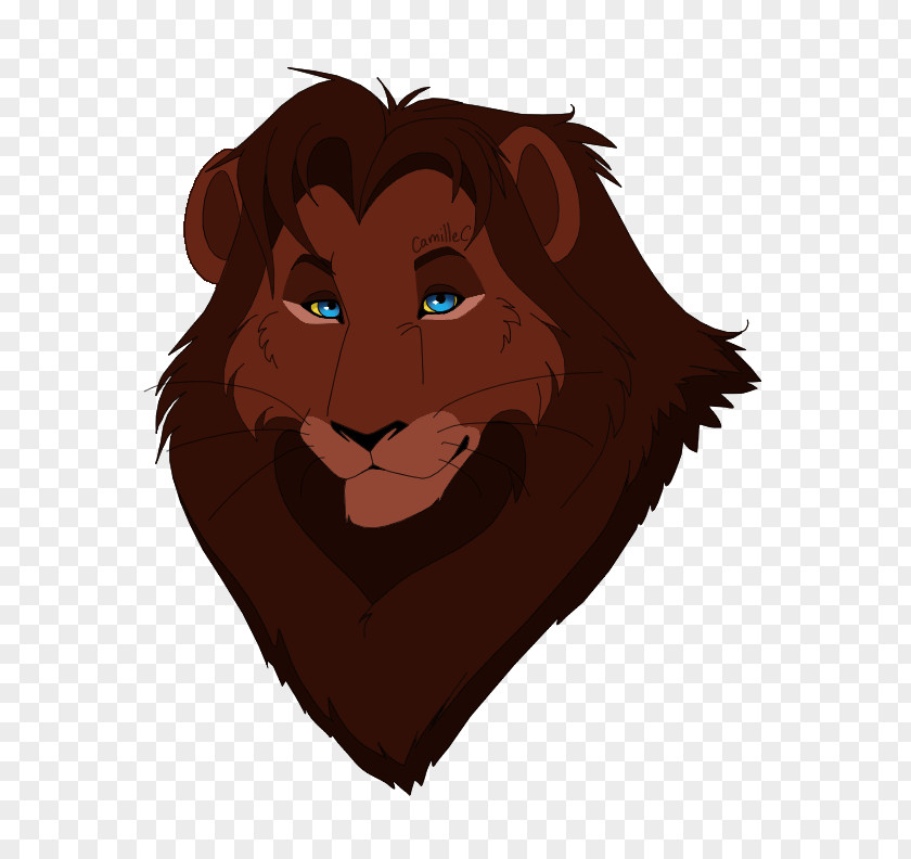 Lion Cat Snout Clip Art PNG