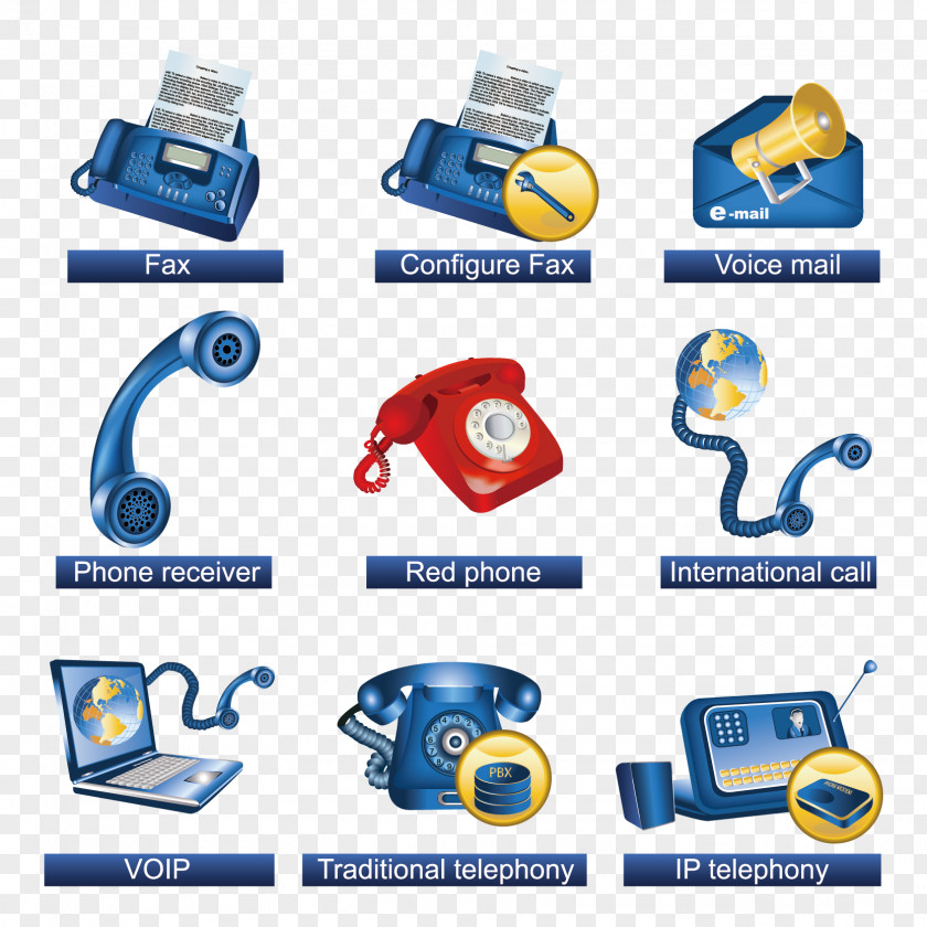 Sophisticated Communication Tools Mobile Phones Clip Art PNG