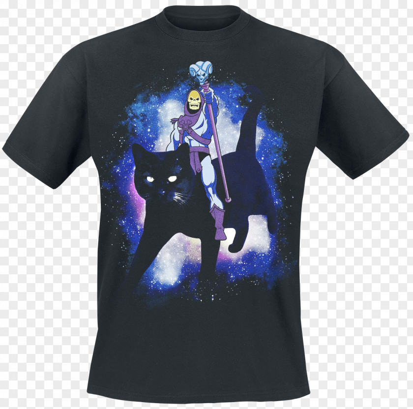 T-shirt Skeletor He-Man Cat Masters Of The Universe PNG