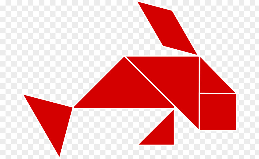 Triangle Puzzle Tangram Game Wikipedia PNG