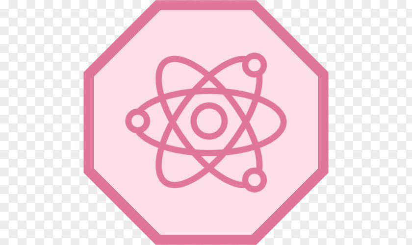 Atomic Badge React Redux PNG