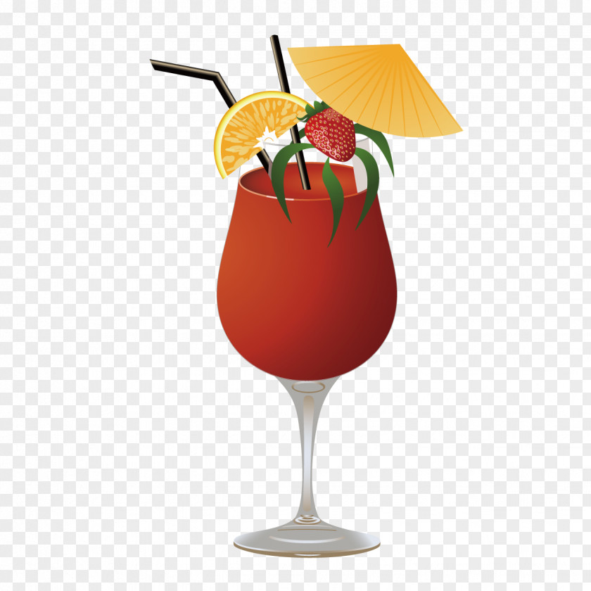 Delicious Orange Juice Child Strawberry Cocktail Drink PNG