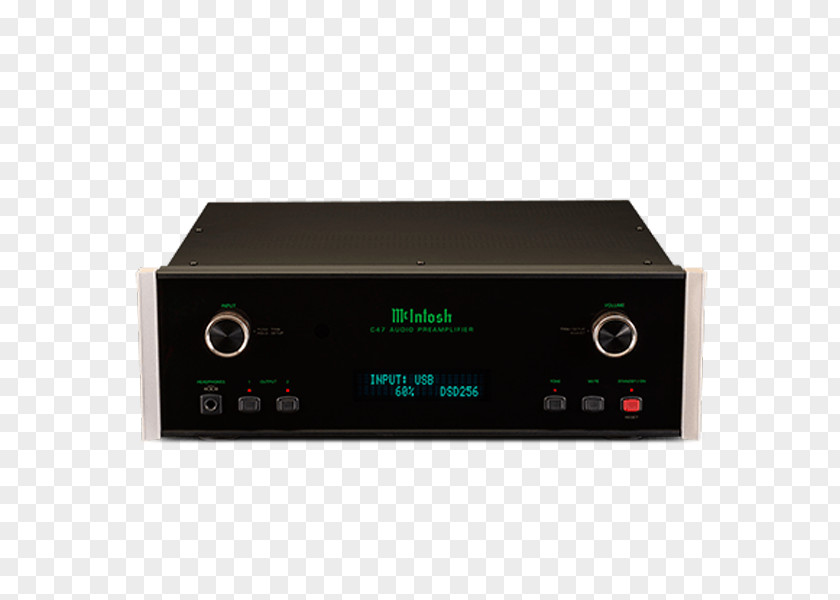 Preamplifier McIntosh Laboratory Audio Power Amplifier High Fidelity PNG