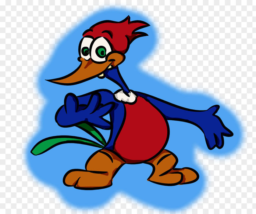 Woody Woodpecker Cartoon Clip Art PNG