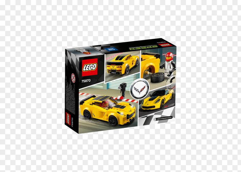 Lego Speed Champions Corvette LEGO 75870 Chevrolet Z06 Audi Car PNG