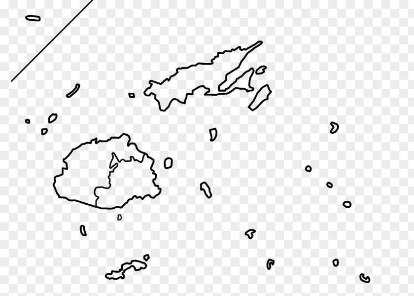 Map Blank Fiji Islands Geography Of Wuchang District PNG