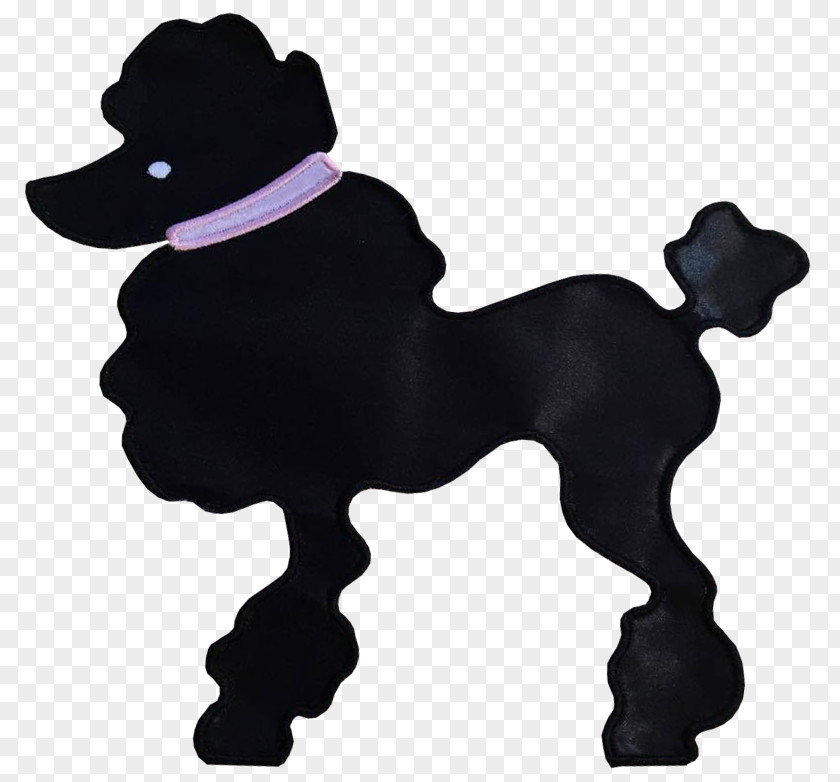 Silhouette Dog Breed Poodle Skirt Leash PNG