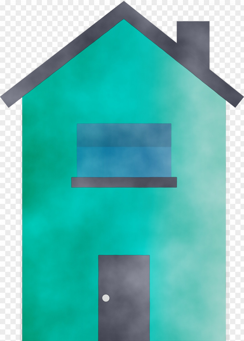 Blue Green Turquoise Architecture PNG