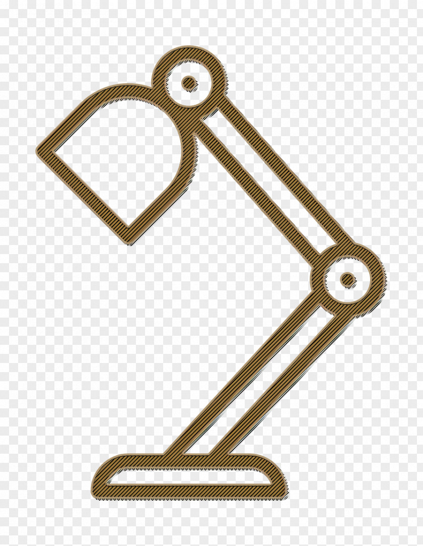 Desk Lamp Icon Furniture And Household Appliances PNG