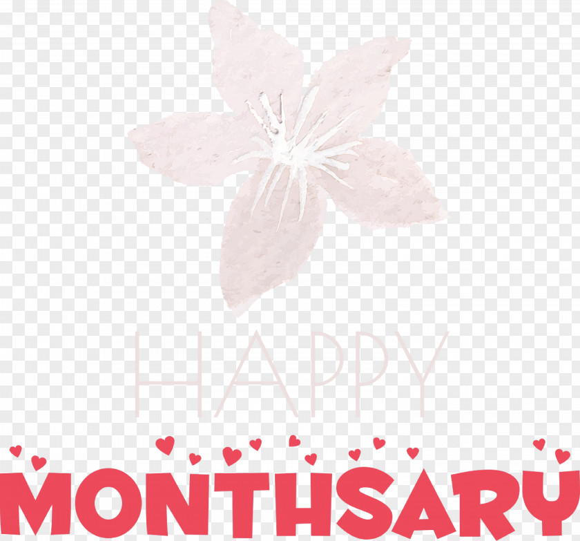 Happy Monthsary PNG