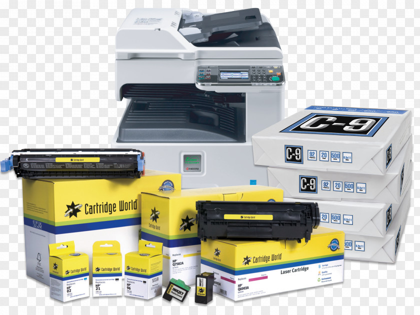 Ink Material Hewlett-Packard Cartridge World Toner Printer PNG