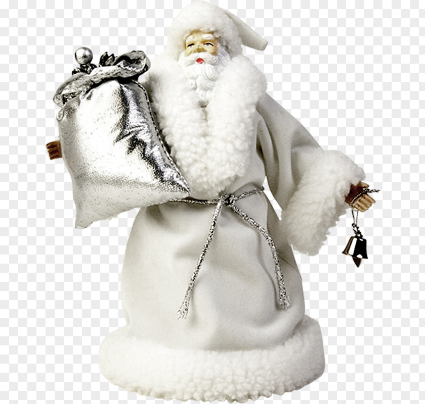 Santa Claus Ded Moroz White Christmas Holiday PNG
