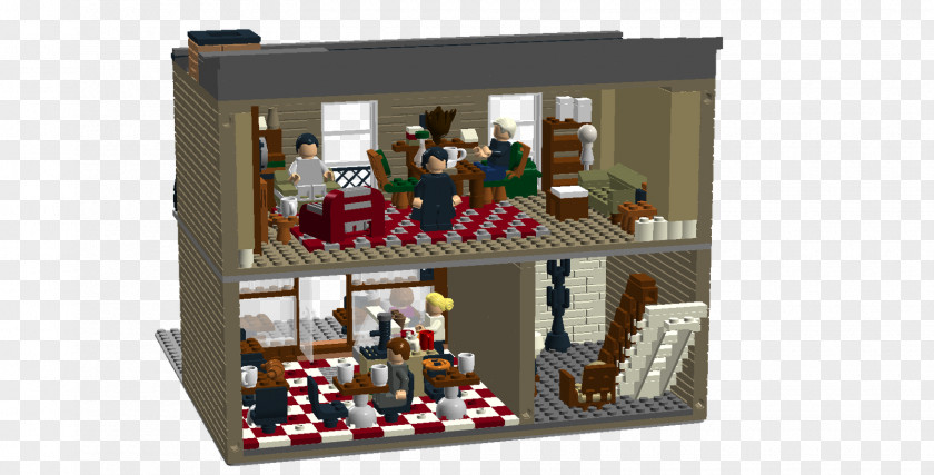 Sherlock Holmes Museum 221B Baker Street Lego Ideas Toy PNG