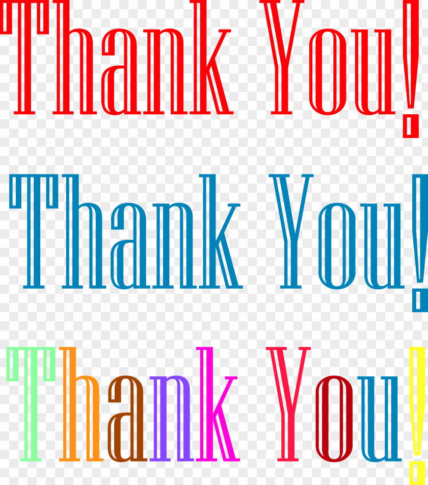 Thank You Paper Post Cards Blue Clip Art PNG