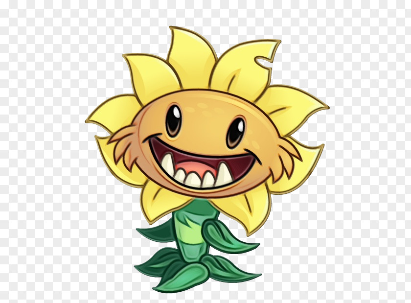 Animation Plant Sunflower Plants Vs Zombies PNG