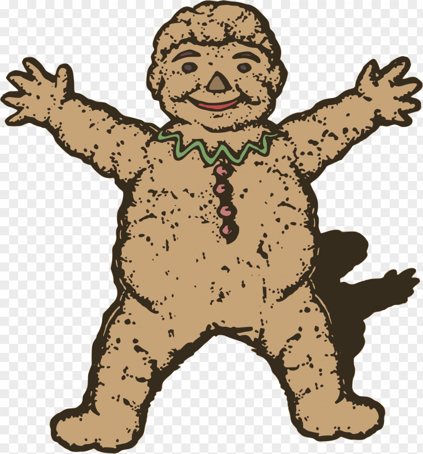 Dancing Gingerbread Man Clip Art Biscuits Vector Graphics PNG