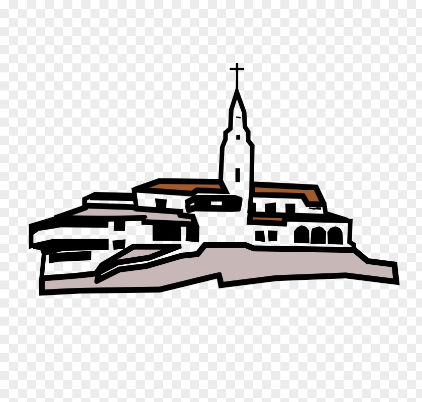 Iglesia Monserrate Sanctuary Drawing Clip Art PNG