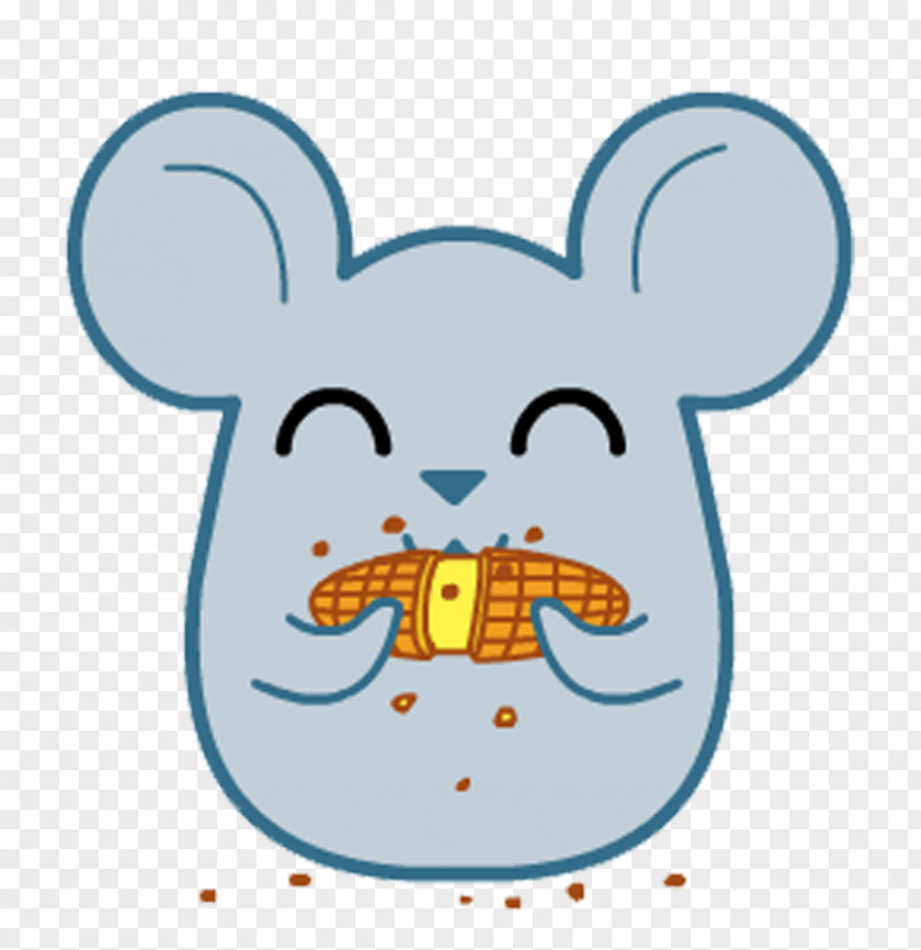 Cartoon Mouse Sticker Facial Expression WeChat Online Chat Tencent QQ PNG