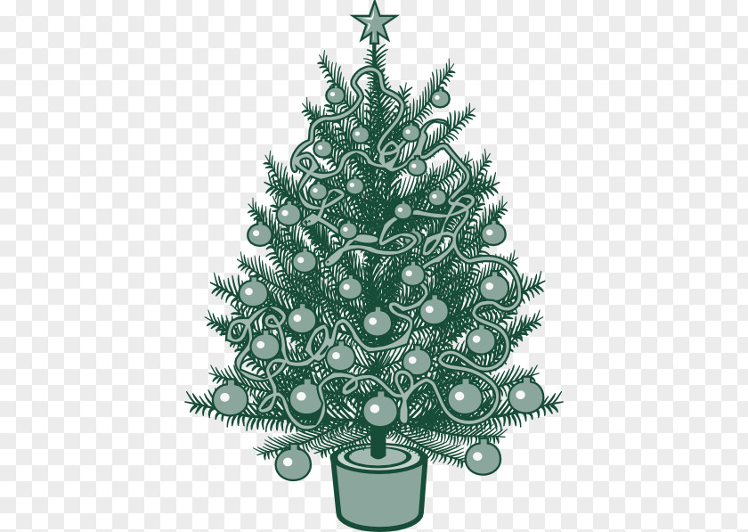 Christmas Tree Clip Art PNG