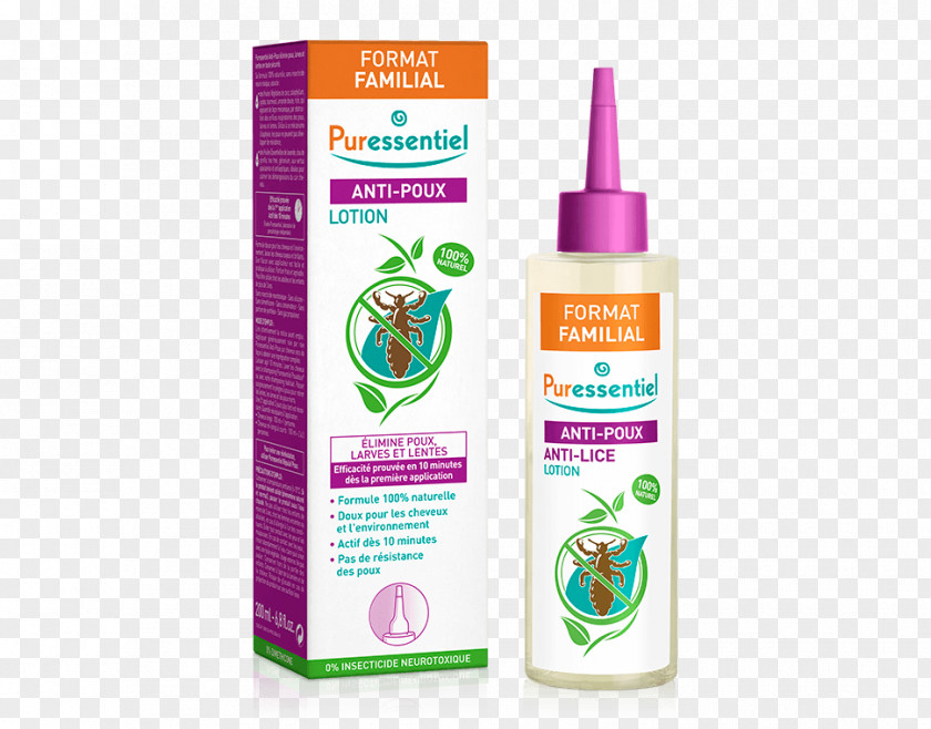 Cream Lotion Puressentiel Anti-Lice Comb Hnida Poudoux Bio Shampoo Anti-Läuse 200ml PNG