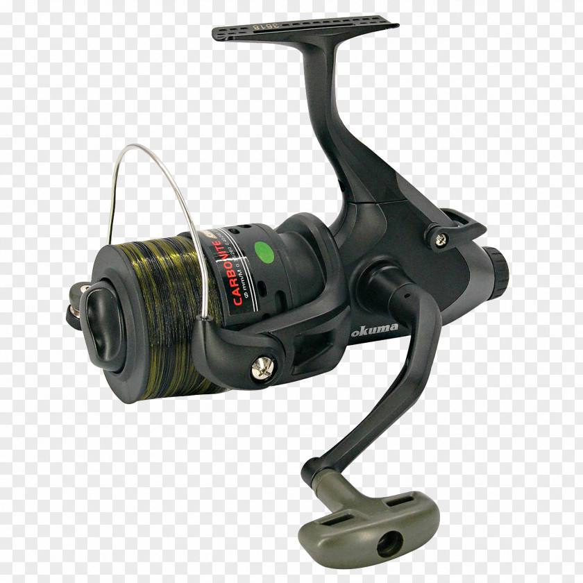 Fishing Gear Reels Carbonite Rods Okuma Avenger ABF B Baitfeeding Reel PNG