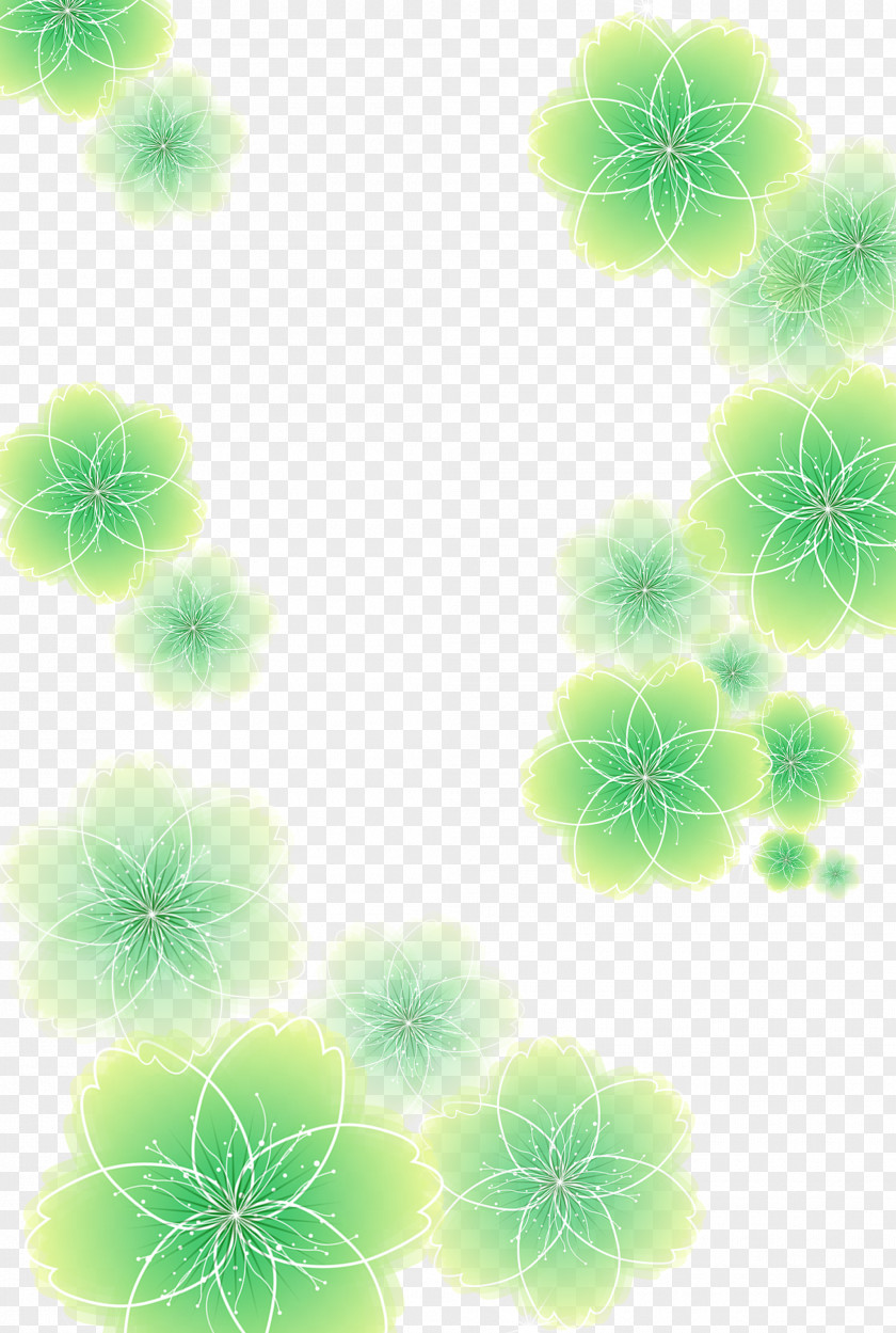 Floral Shading Download PNG