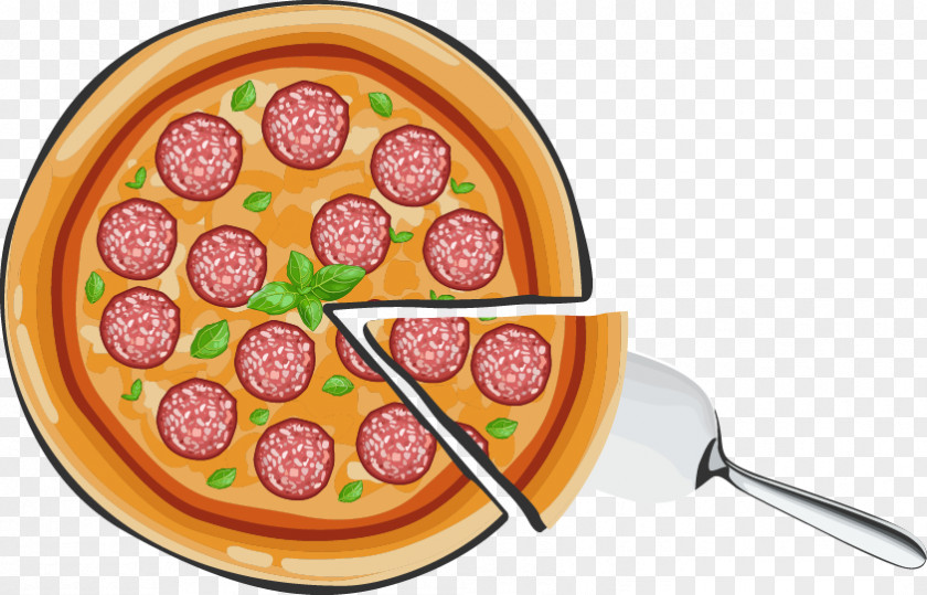Pizza Abstract Pattern Fast Food PNG