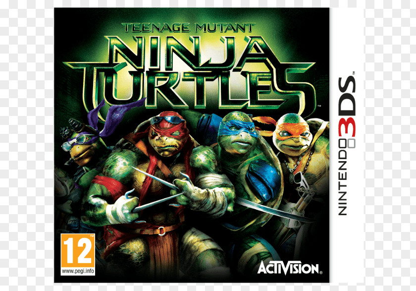 Teenage Mutant Ninja Turtles Smashup Turtles: In Time Xbox 360 Wii Nintendo 3DS PNG