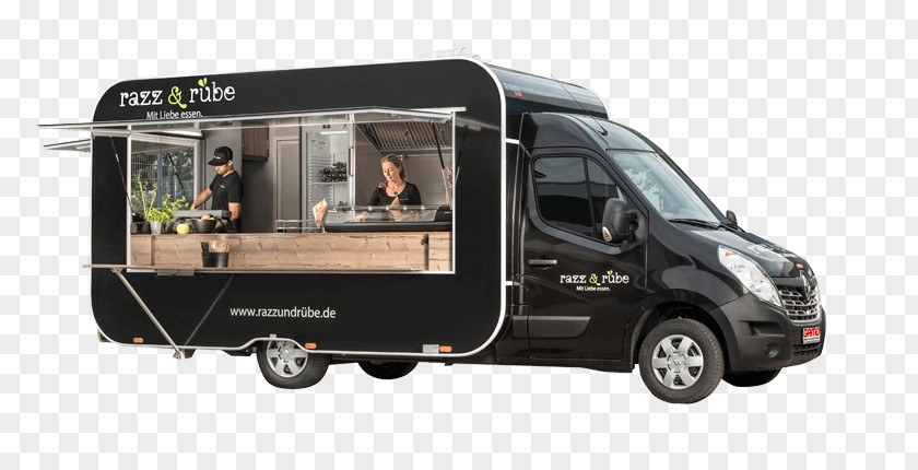 Food Truck Trailer Street Car Razz & Rübe PNG