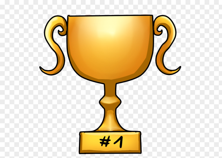 Lovely Background Trophy Award Clip Art PNG