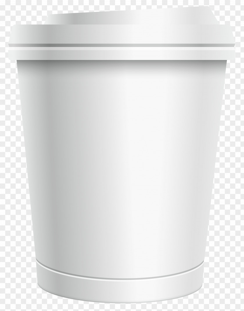 Plastic White Coffee Cup Clipart Image Mug Lid PNG