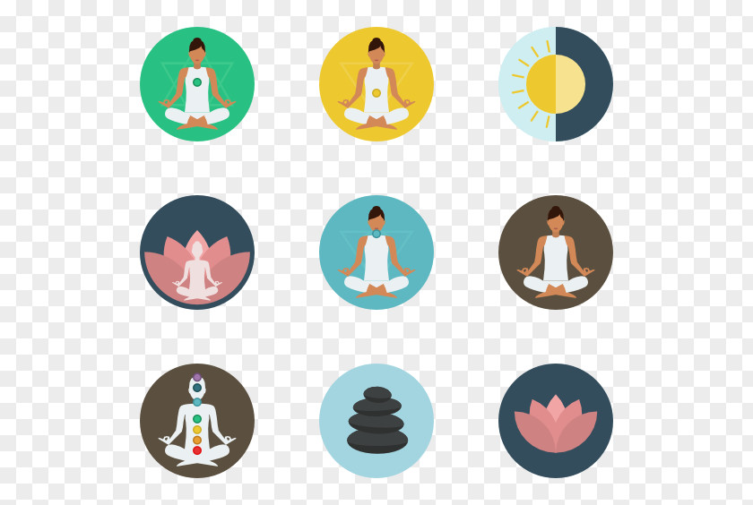 Relax Clipart Yoga Icon PNG