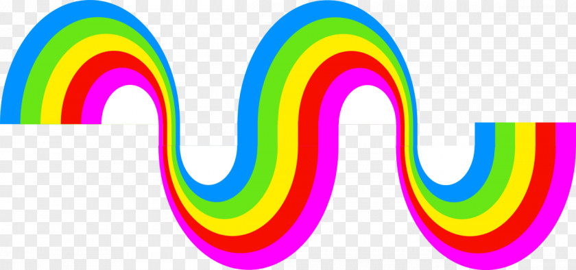 Swirly Images Rainbow Clip Art PNG