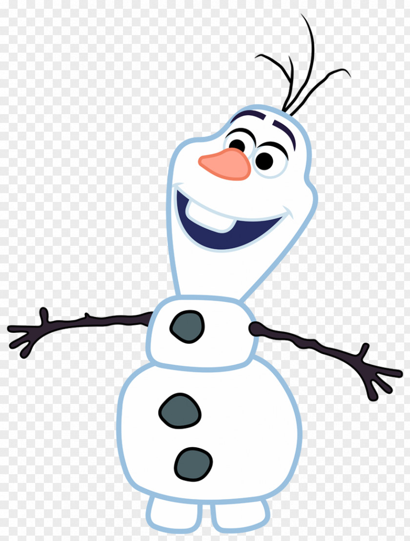 Cartoon Cute Little Snowman Olaf Anna Drawing Clip Art PNG