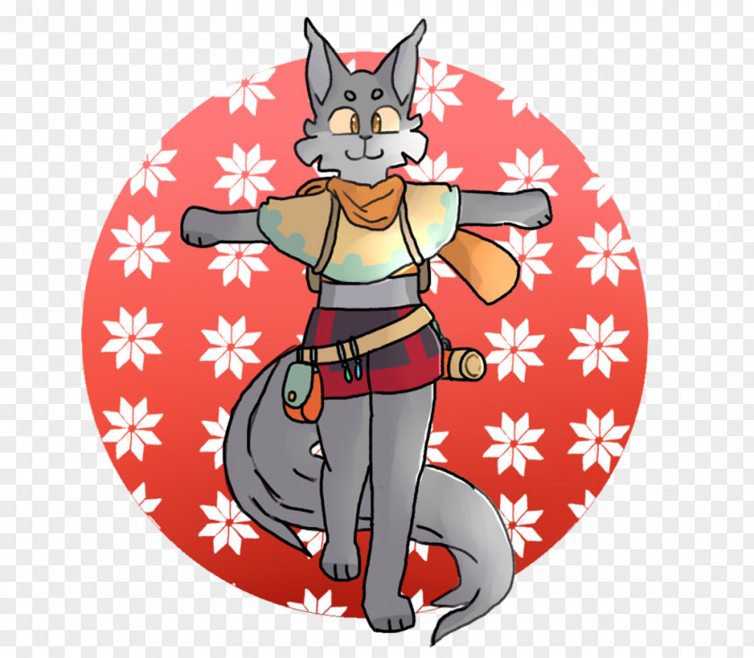 Cat Top Secret Mission Illustration Cartoon Christmas Ornament Day Legendary Creature PNG