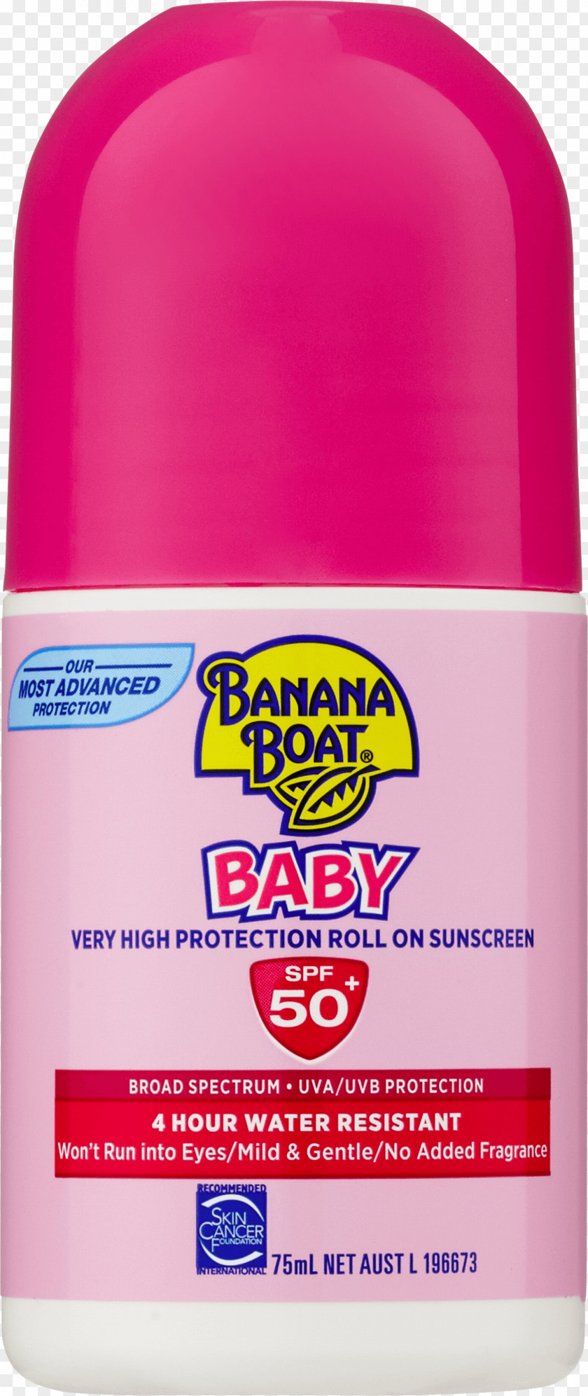 Child Sunscreen Lotion Infant Banana Boat PNG