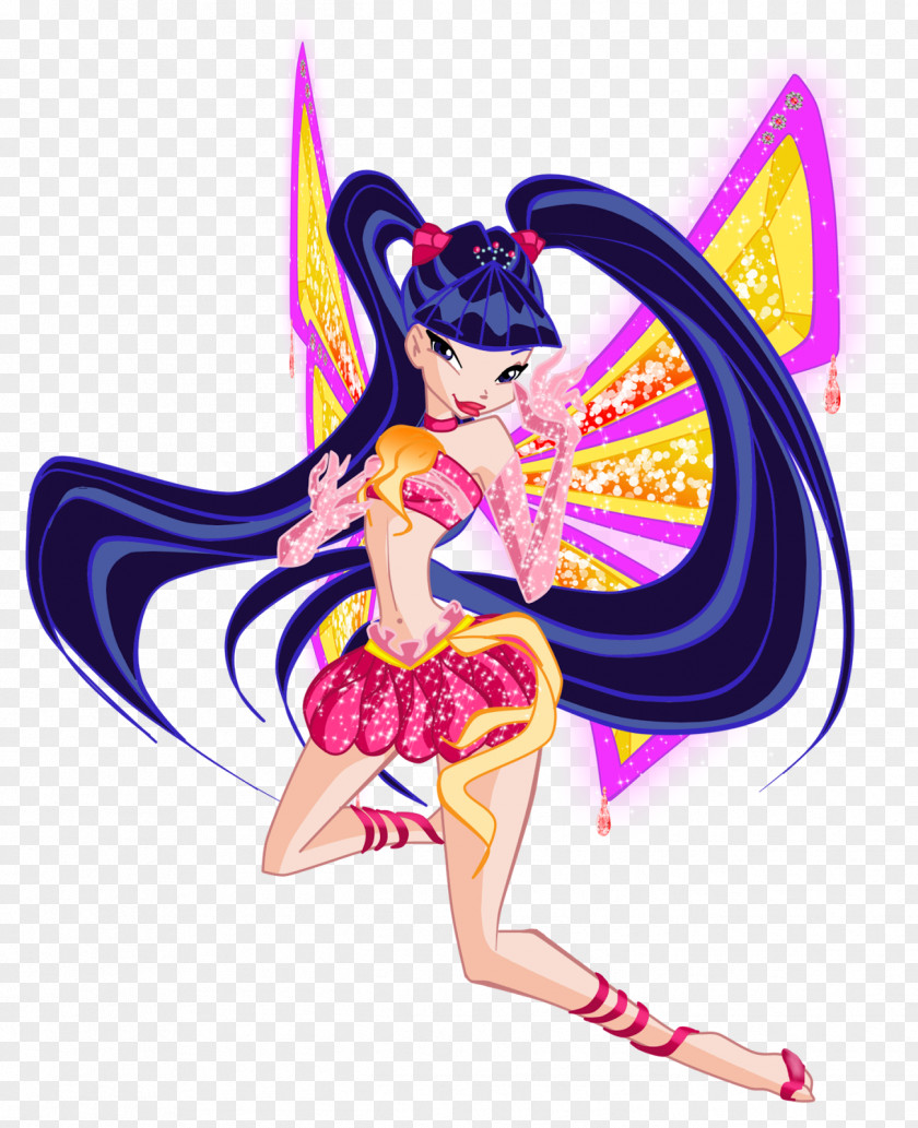 Enchantix Winx Musa Stella Tecna Bloom The Trix PNG