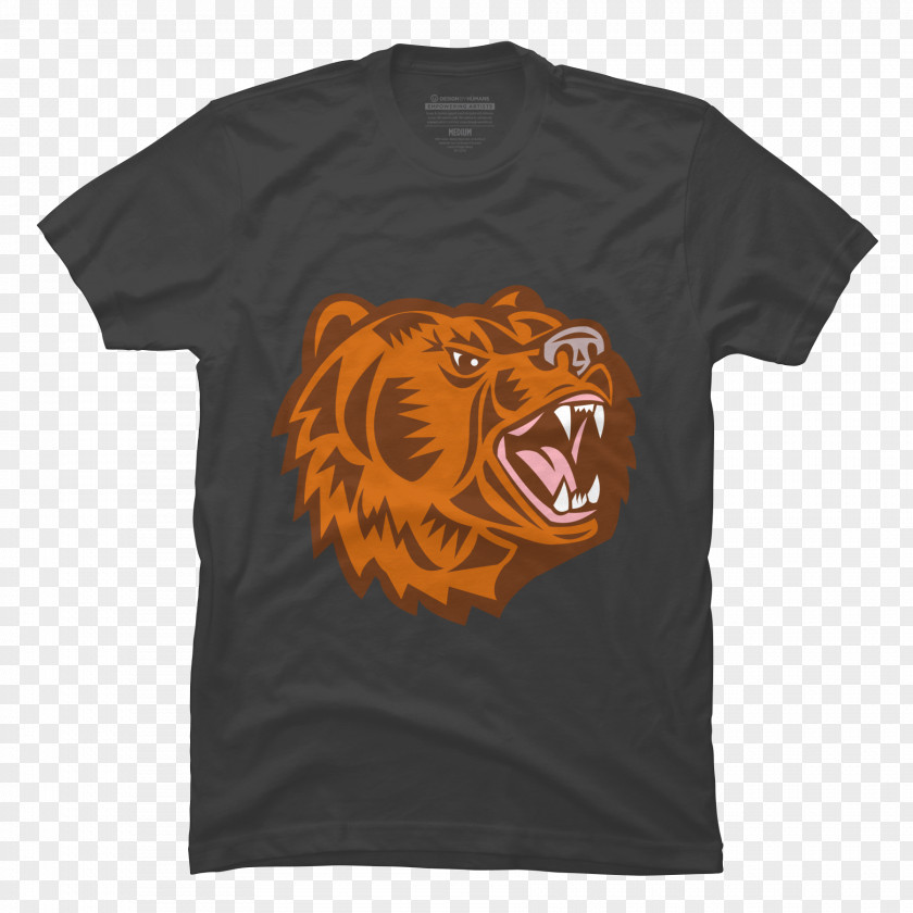 Grizzly T-shirt Clothing Sleeve Bluza PNG