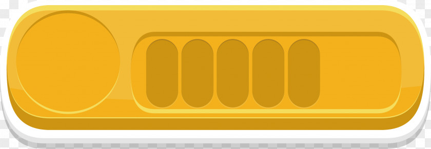 Lovely Nice Button Material Yellow Font PNG