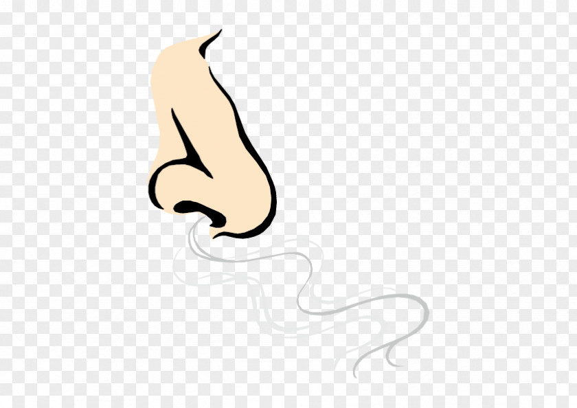 Nose Breath Text Thumb Cartoon Illustration PNG