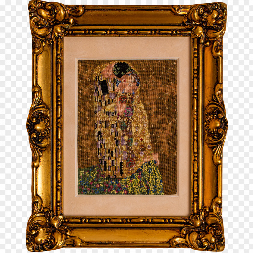 Painting The Kiss Judith And Head Of Holofernes Poppy Field Art PNG