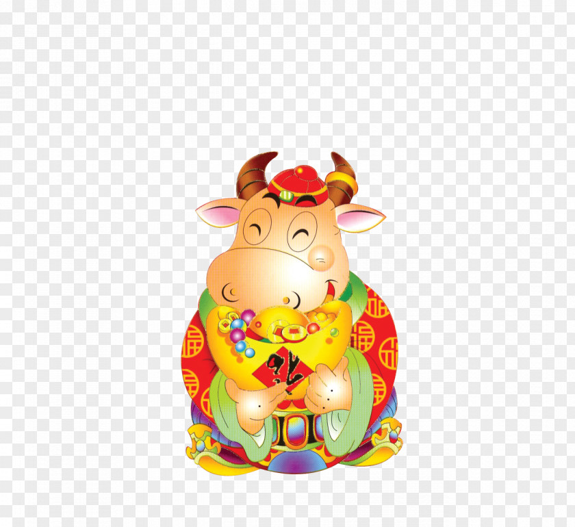 Bull Chinese New Year Download Icon PNG