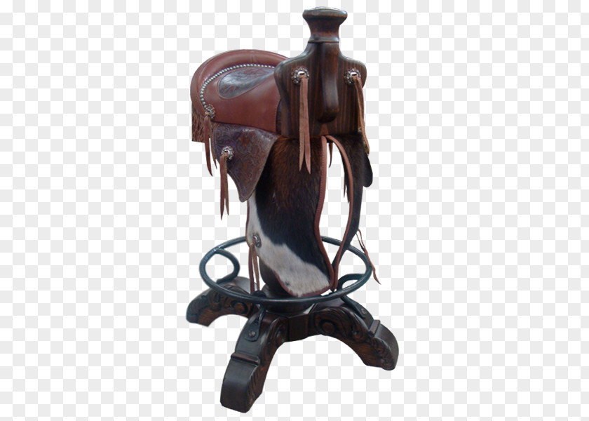 Horse Western Saddle Bar Stool Seat Table PNG
