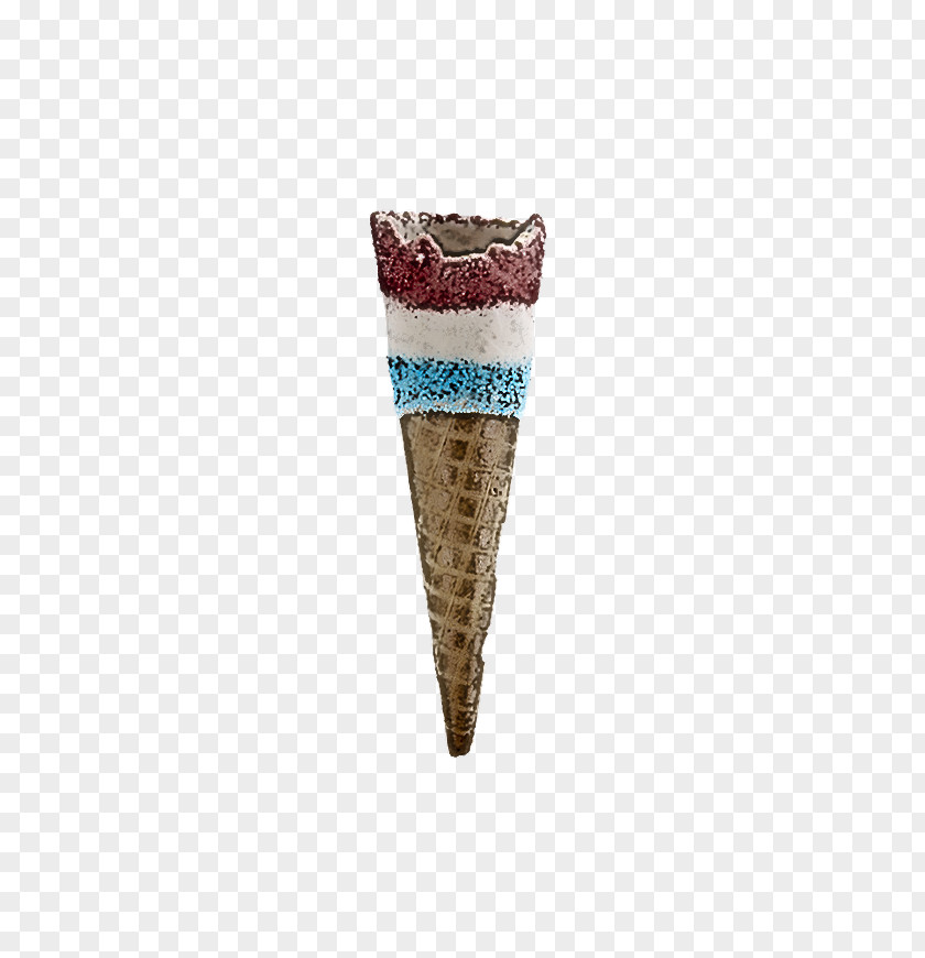 Ice Cream Cone Turquoise PNG