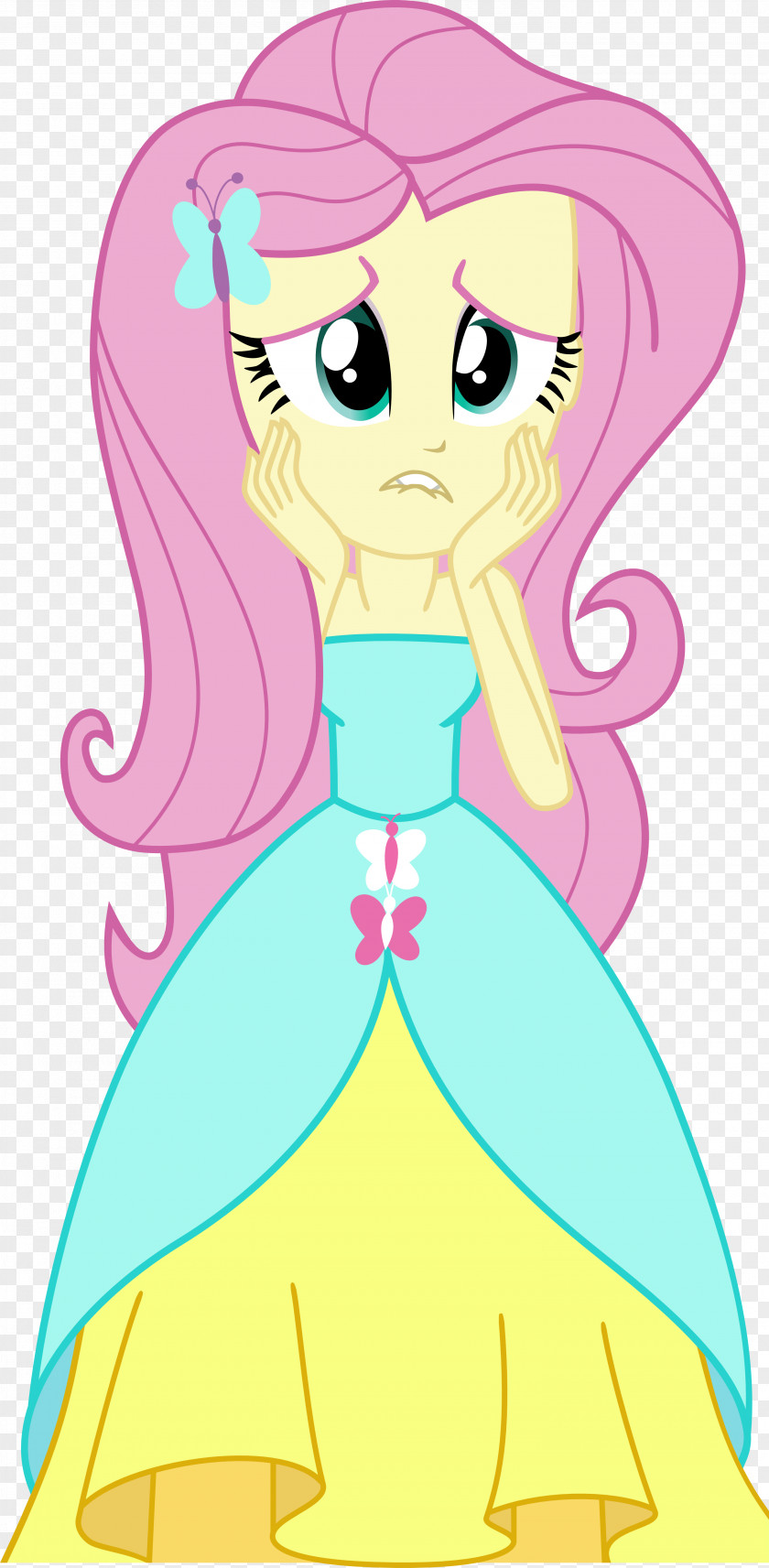 My Little Pony Fluttershy Applejack Pinkie Pie Rainbow Dash PNG