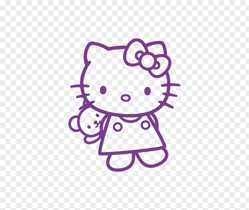 Valentine's Day Hello Kitty Drawing Coloring Book Child PNG