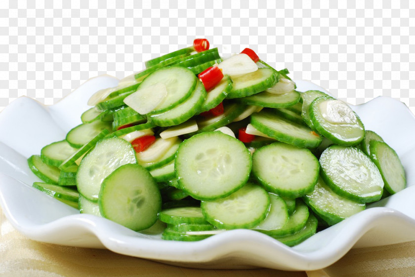 Cucumber Salad Pickled Vegetable Dish PNG