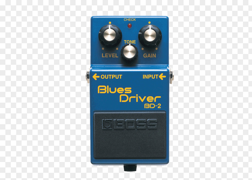 Guitar BOSS BD-2 Blues Driver Effects Processors & Pedals Distortion Boss Corporation PNG